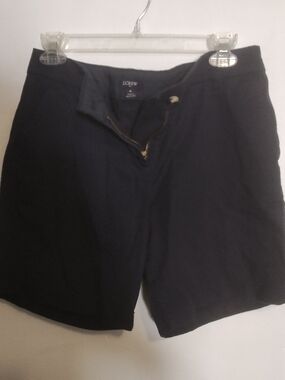 J. Crew Dark Navy Tailored Chino Shorts